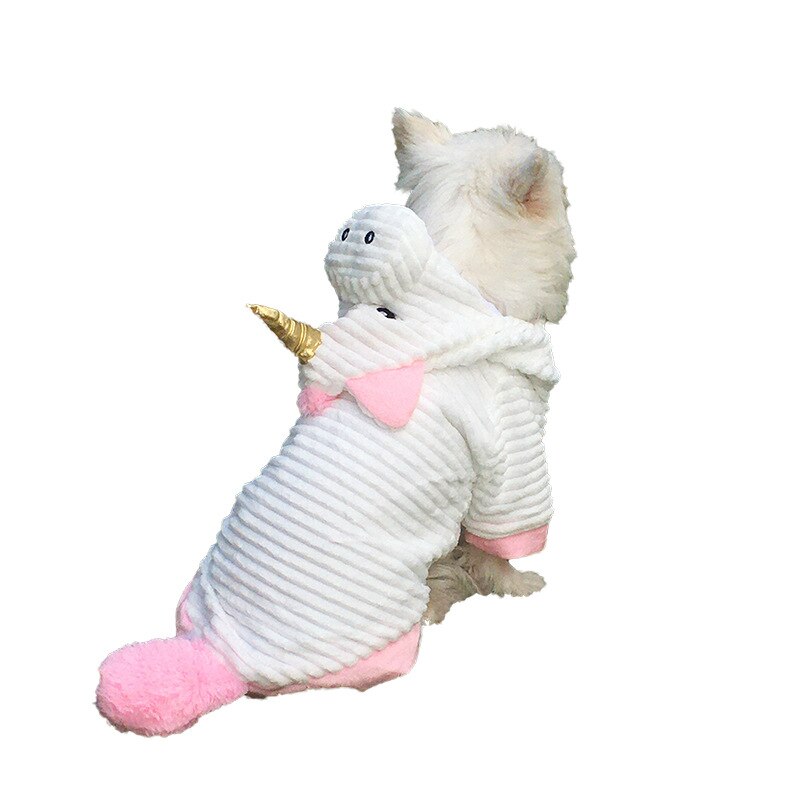 Chrismas Einhorn Kostüm für Hunde Haustiere Kleidung Hund Hoodie Hund Kleidung für Kleine Hunde Yorkshire Pommerschen Chiuhahua Kleidung