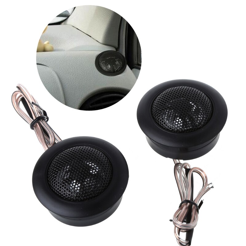 1 Pair Motocycle Car Super Speaker Power Loud Dome Tweeter Horn Loudspeaker 200W Vehicle Speakers Car Audio Speakers