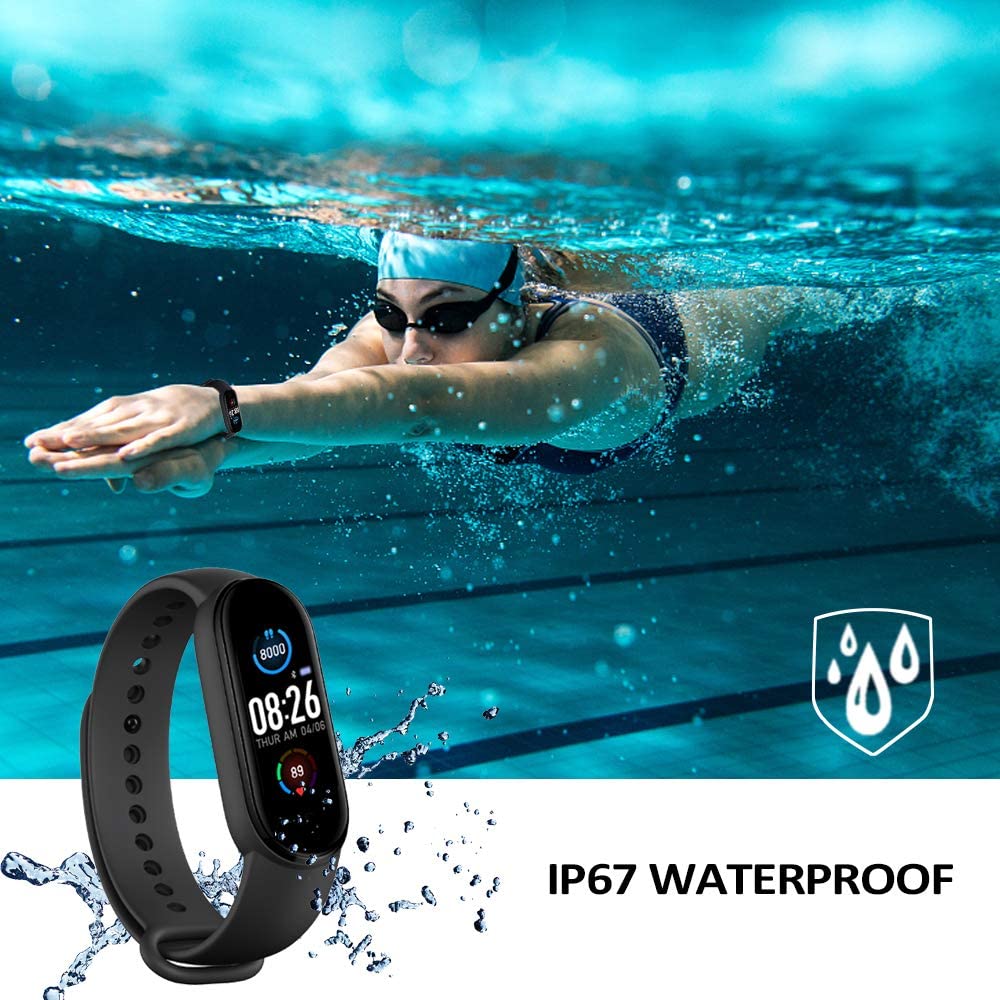 Smart Band M5 Smart Armband IP67 Waterdichte Smarthwatch Bloeddruk Fitness Tracker Sport Polsbandjes Voor Ios Android