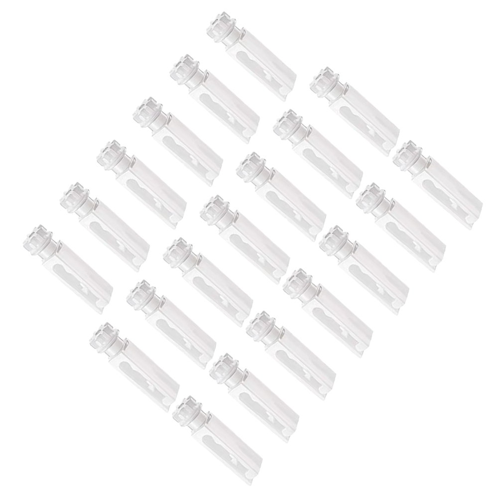 12 Pcs Vertical Blind Repair Tabs Sturdy Vertical Blinds Replacement Parts Blind Repair Accessories Curtain Decorative