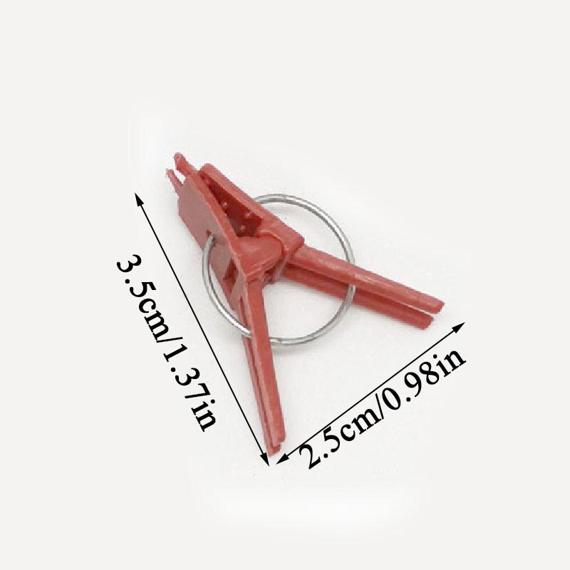 50 sztuk okrągłe usta płaskie usta plastikowe klipsy ogórek klipy warzywa bakłażjakiś klipy zaszczepić naprawić rosną pionowe narzędzie robić przeszczepów