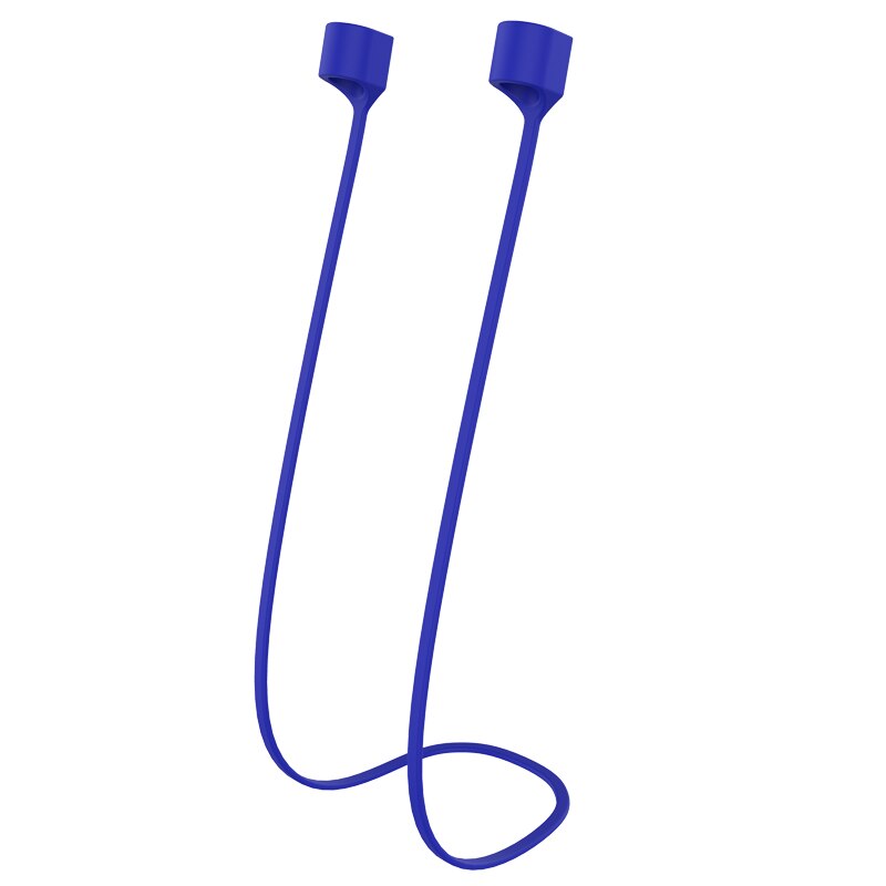 Magnetische Kopfhörer Gurt Für Airpods Profi Zubehör Weiche Silikon Anti-Verloren Seil Kopfhörer Schnur Kabel Für Airpods Schnur: königlich Blau