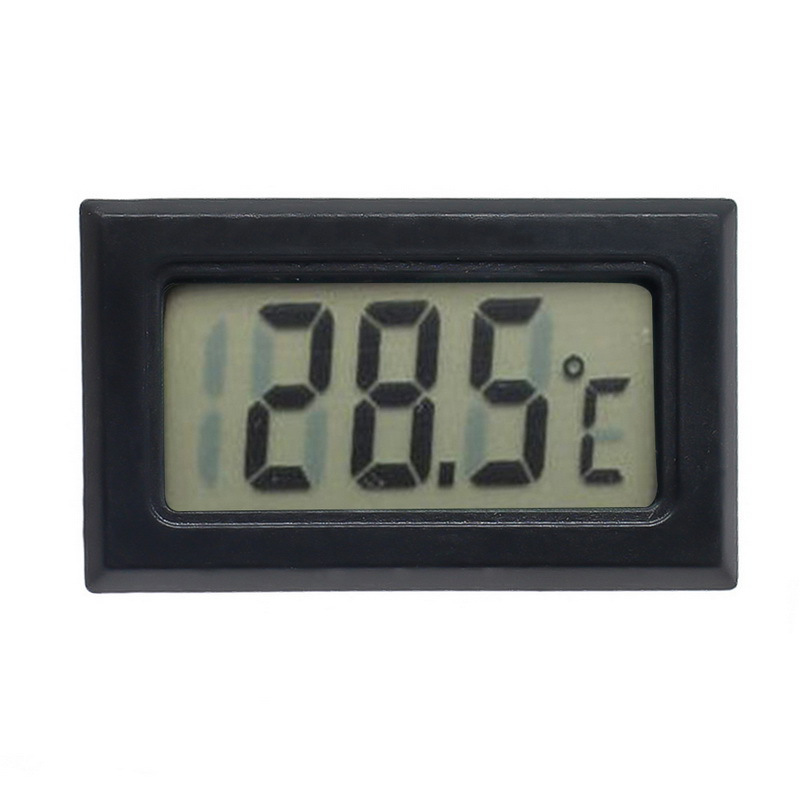 Termómetro de temperatura ventana interior exterior pared invernadero jardín hogar graduado disco medición: black