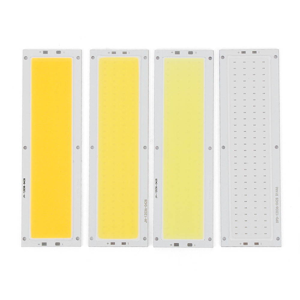 1 stk praktisk led-panellampe 12v 20w cob led strip lys høj effekt lampe chip varm / kold hvid 120 x 36mm indvendigt lys