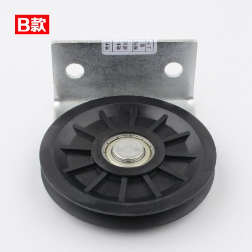 Make for Original Elevator Hall door-to-turn wire rope wheel head fixed pulley assembly 16201908-A/B: 1