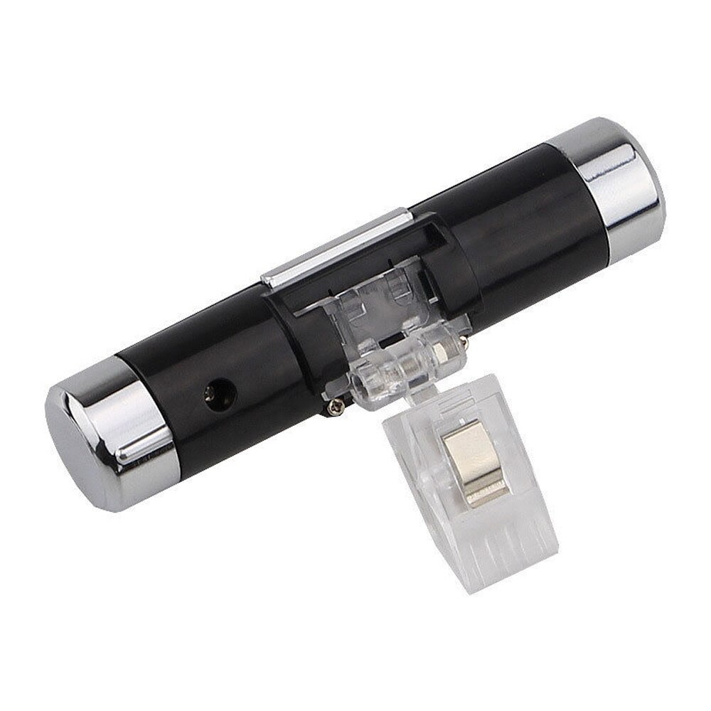 Auto thuis blauwe achtergrondverlichting kalender auto klok thermometer accessoires mini stopcontact digitaal 1 st. nuttig