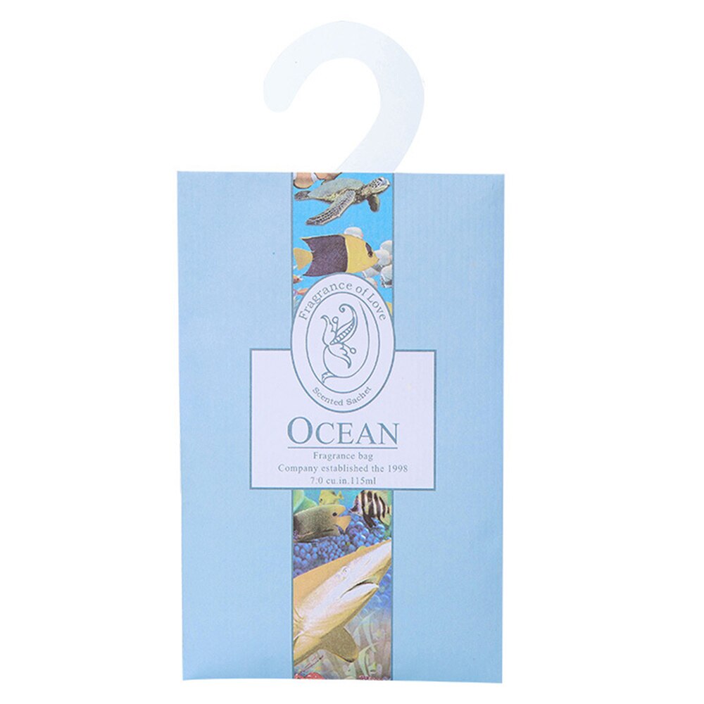 3Pcs Premium Geparfumeerde Zakjes Tas Voor Laden Kasten En Auto 'S Mooie Frisse Geur-Oceaan (Zoals Afgebeeld)