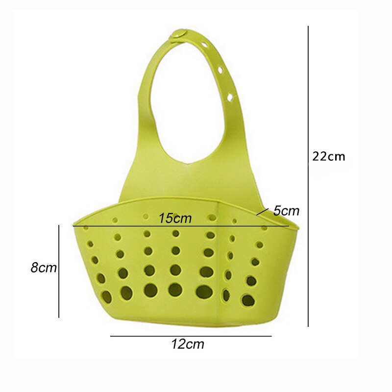Drain Rack Kitchen Silicone Dish Drainer Tray Large Sink Drying Rack Worktop Organizer Drying Rack For Kitchen Dishes Tableware: green 15x8x22cm