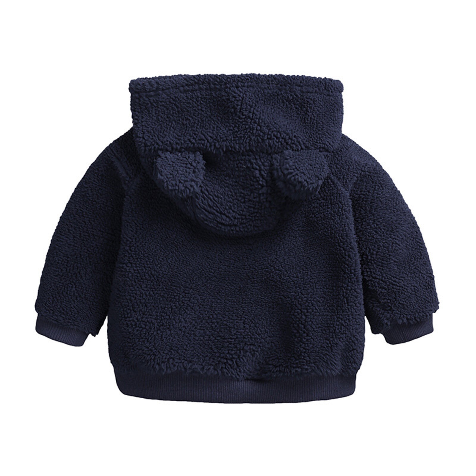 Schattige Baby Oor Jas Herfst Winter Fleece Kinderen Sweaterr Jongens En Meisjes Hoodie Jas Baby Boy Winterjas Зимняя куртка