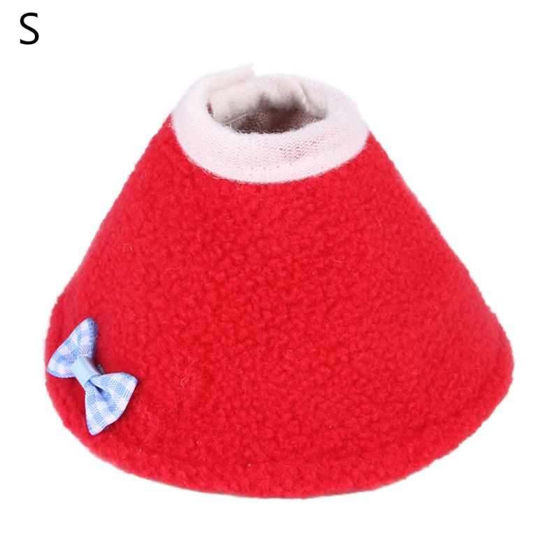 Bird Cloak Parrot Protection Cone Neck Recovery Collar Birds Elizabethan Collar: Red S