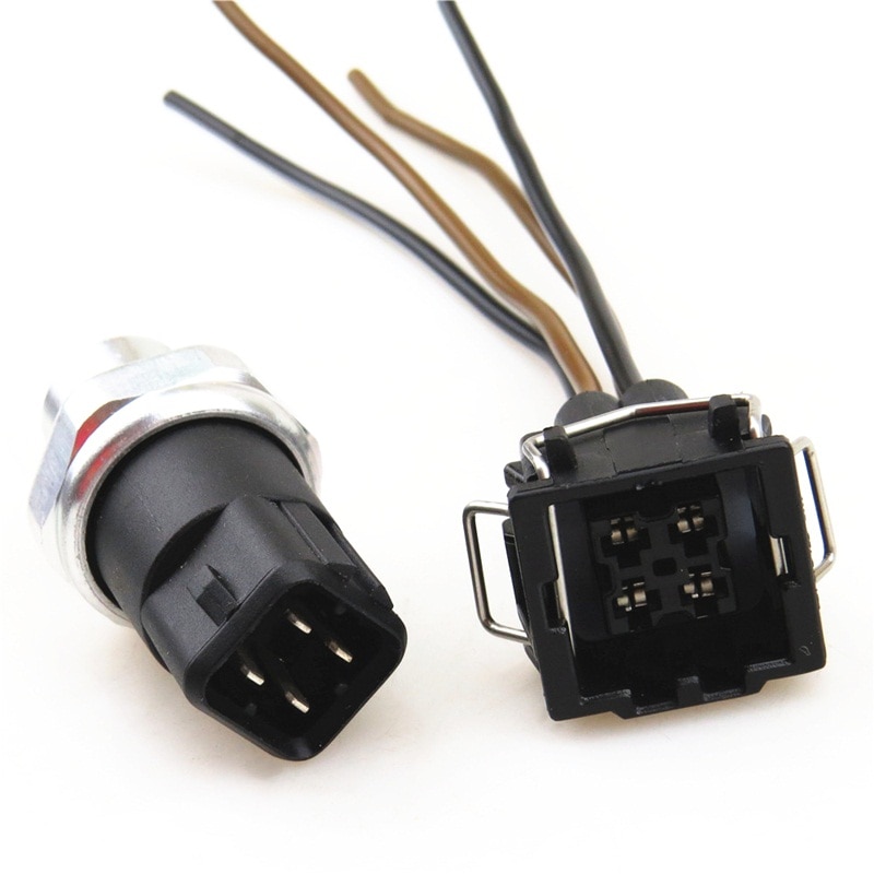 Interruptor de Sensor de presión de inicio de aire acondicionado CA, accesorios de coche con enchufe de Cable para Passat B5, A4, S4, A6, A8, S8, 8D0, 959, 482 B