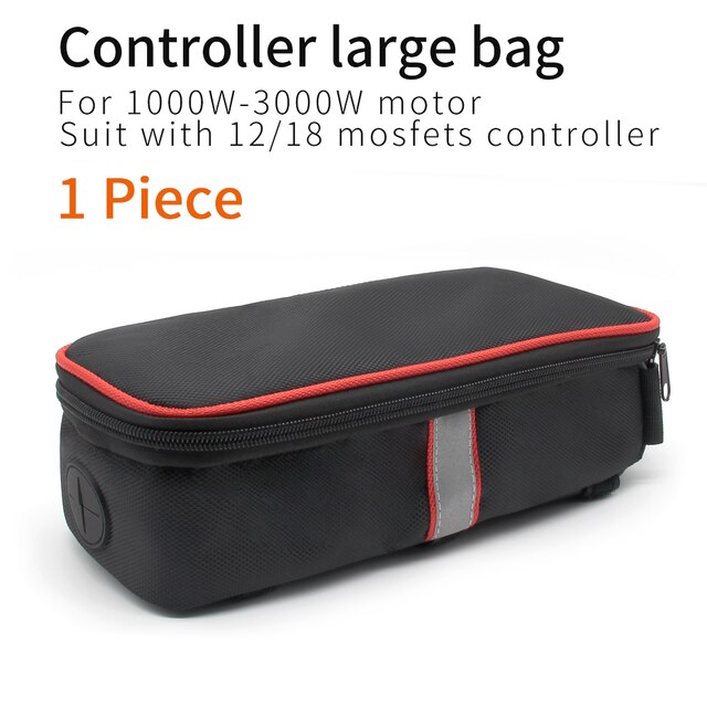 Elektrische Fiets Controller Box/Bag Ebike Controller Case Conversie Kit Grote/Kleine Size Controller Box/Bag Ebike controller: Licht Geel