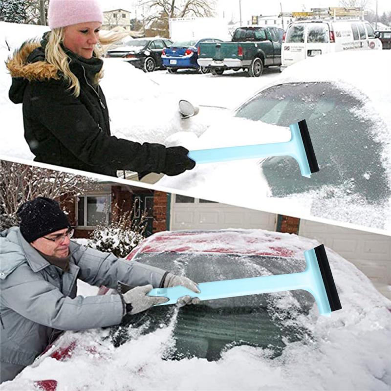 Car Ice Scraper Windshield Ice Breaker Quick Clean Glass Brush Snow Remover Tool Auto Window Winter Snow Brush Shovel