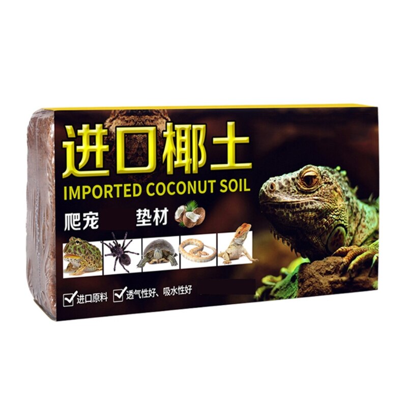 95AA Coco Coir Bricks for Plants Compressed Coconut Fiber Substrate Soil for Vegetable Flower Berry Planting Reptile Bedding