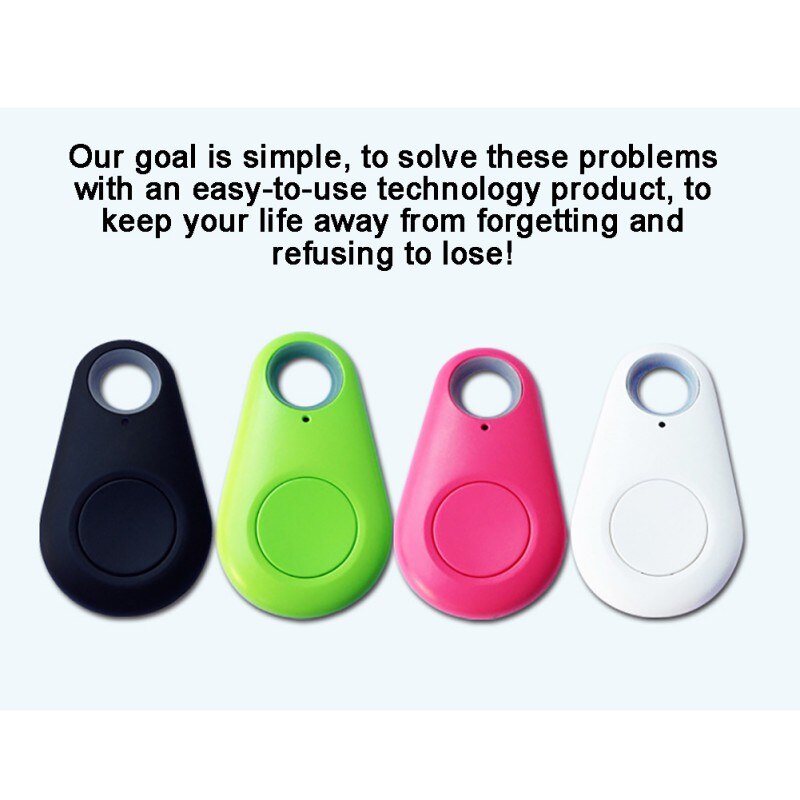 Portable Mini Anti-lost Remote Device Tracker Bluetooth Alarm Child Pet Wallet Bag Phone Finder Key Box Tracker For IOS Andriod