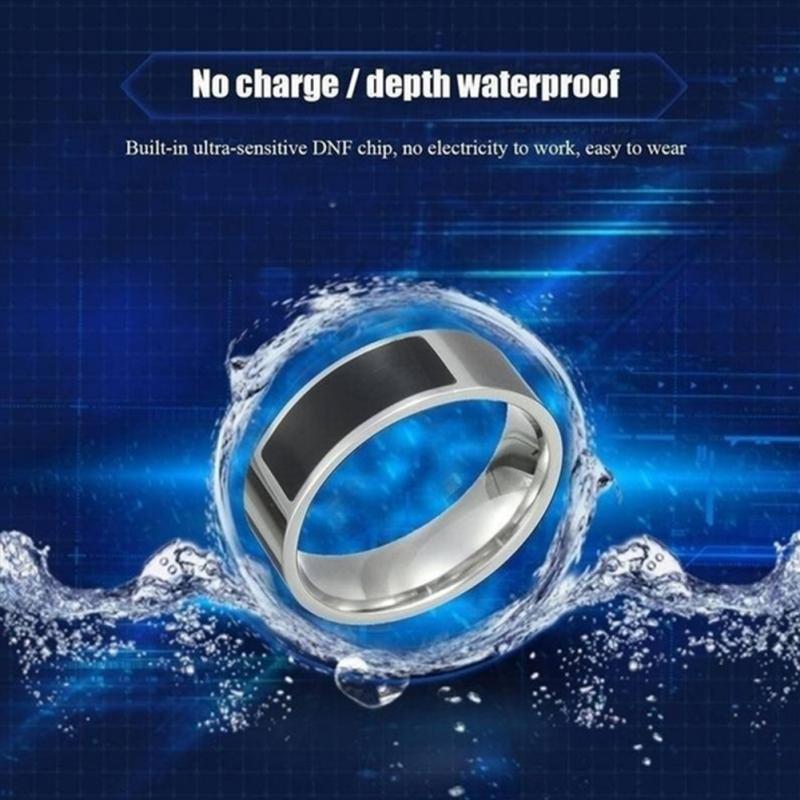 neue Wasserdichte Smart NFC Ring Multifunktionale Digitale Intelligente Ringe Tragen Finger Ring Für Smart Fitness