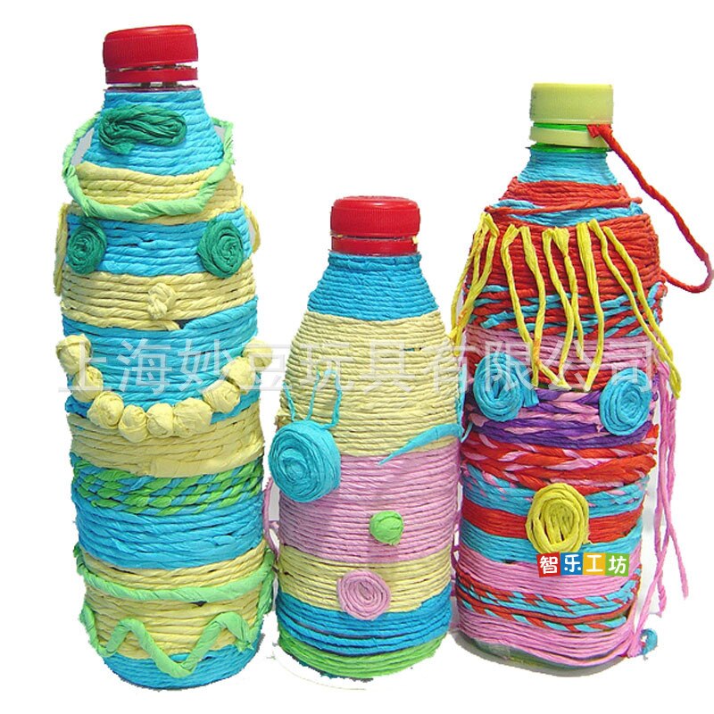 30m Double-strand Color Paper Rope 2mm Diameter DIY Hand-knitted Kindergarten Art Material Toys
