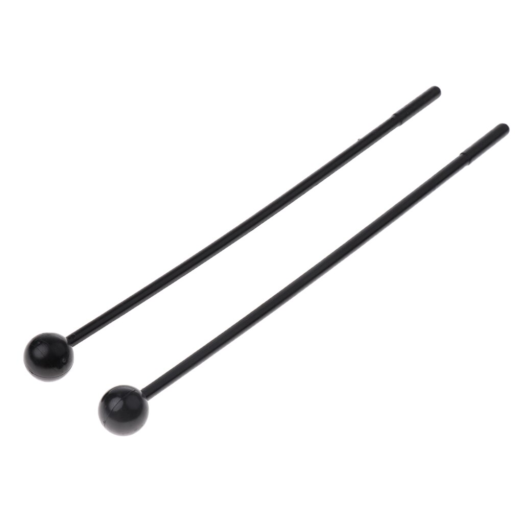 1 Pair Xylophone Glockenspiel Mallet Stick Plastic 265mm/10.43inch