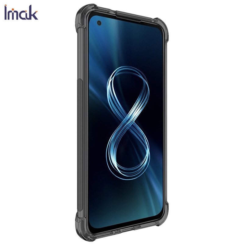 Voor Asus Zenfone 8 ZS590KS Case Imak Shockproof Conners Airbags Zachte Tpu Cover Case Voor Asus Zenfone 8 ZS590KS