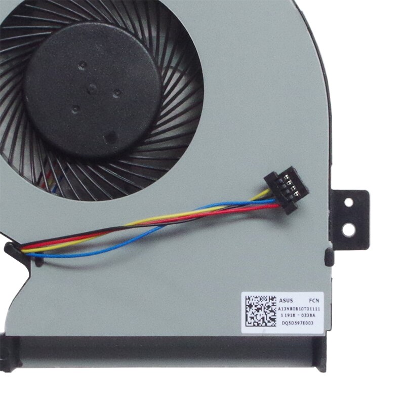 FCN FHM7 FAN FOR ASUS X540 X540LJ X540LA X540Lj X540YA X540SC K540LJ VM520U C520U Laptop CPU COOLING FAN