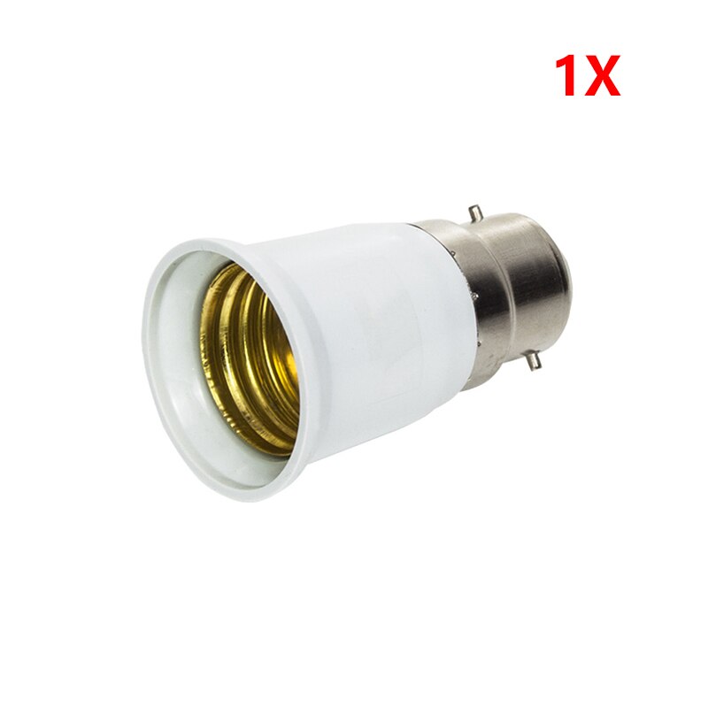Gran Promortion B22 a E27 Base de lámpara de luz LED Bombilla de fuego titular enchufe adaptador conversor Universal luz convertidor lámpara