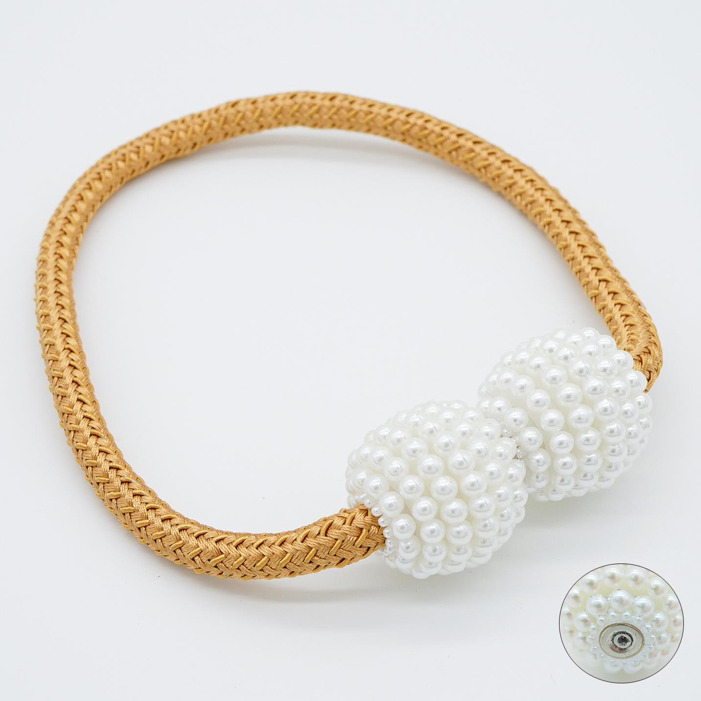 Eurooppalaistyyliset verhot olohuoneeseen makuuhuoneen verhopidike vahva magneettinen rautakivi tupsu solki vyö yksinkertainen solmio: 4