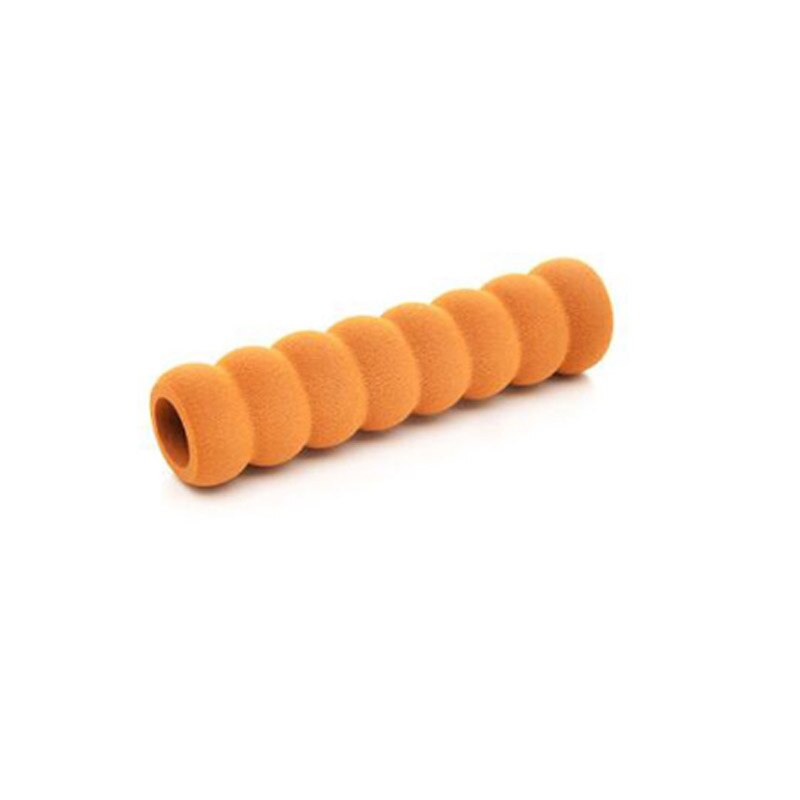 Dörrhandtag anti-kollisionsskydd skydd skumgummi dammkudde hemskydd babysäkerhet dörrknopp universaltillbehör: Brun