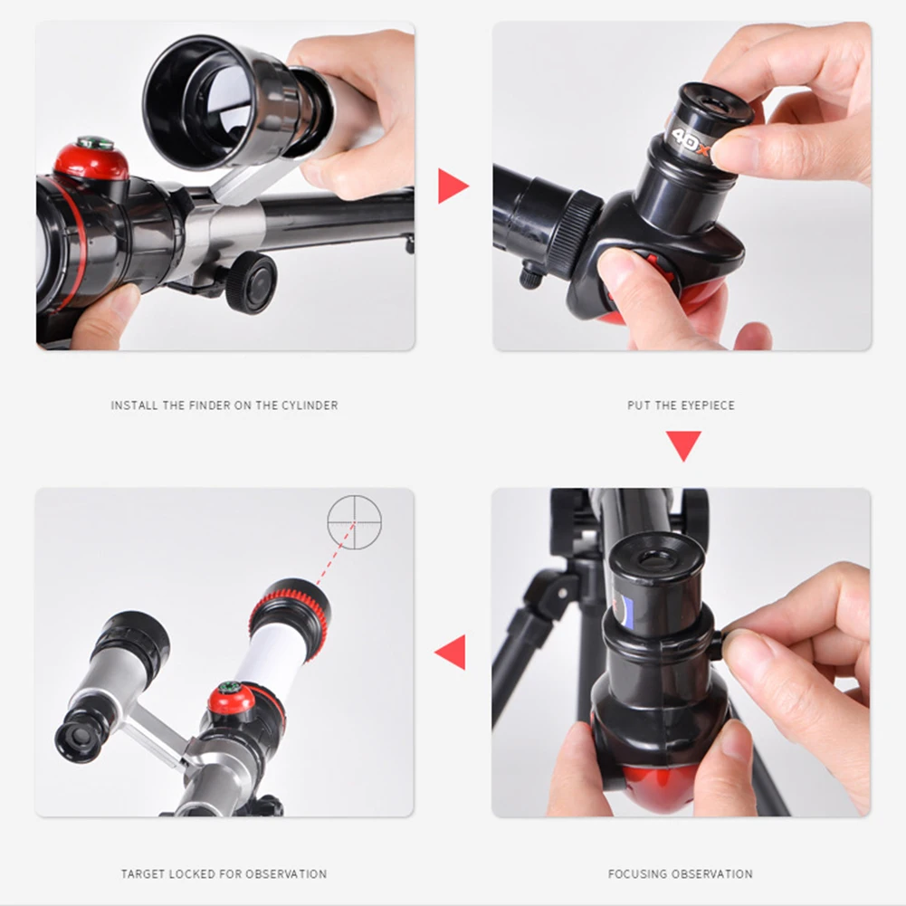 Professionele Astronomische Telescoop Krachtige Monoculaire Draagbare Hd Maan Ruimte Planeet Observatie Voor Kinderen