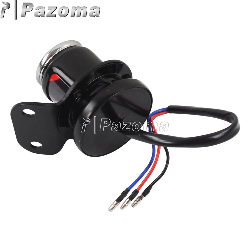 Lucas Style LED Taillight Universal Motorbike Rear Brake Stop Light For Custom Chopper Bobber Motorcycles