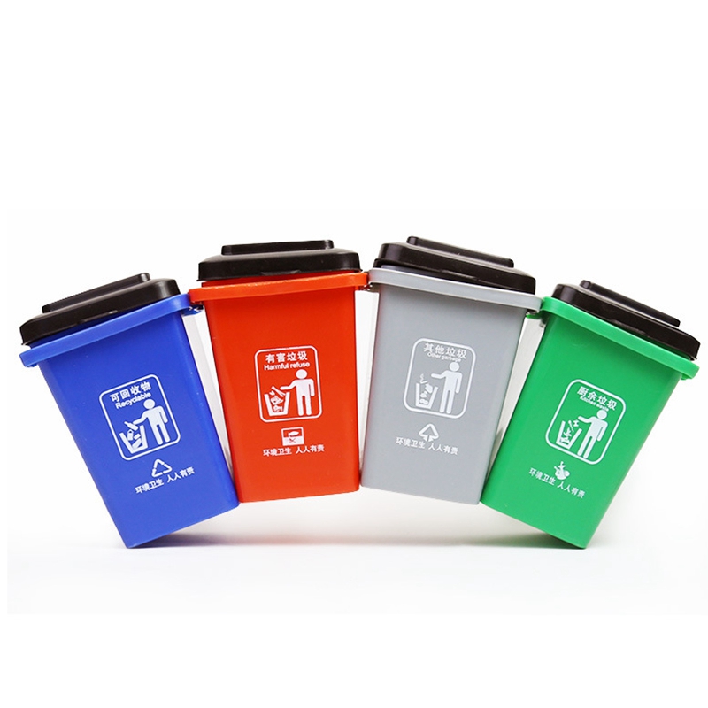 Garbage Classification Toy Trash Can Early Educational Teaching Aid Knowledge Game Mini Trash Can Learn Life Skills