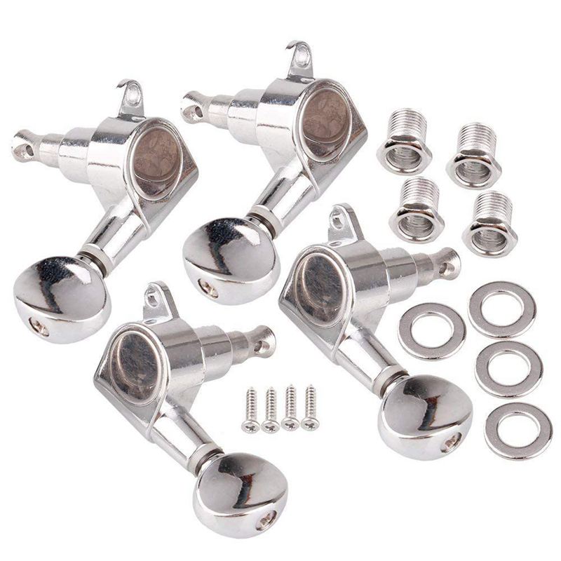 Tuner til ukulele (krom tunere med monteringsskruer tuner