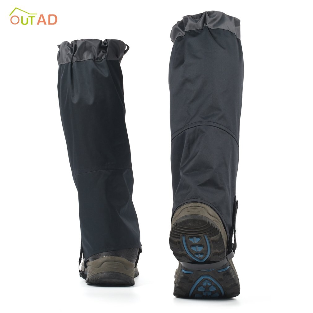 1 par de mallas impermeables para nieve, cubierta de polainas, polainas transpirables para la pierna, para senderismo al aire libre, senderismo, escalada, caza