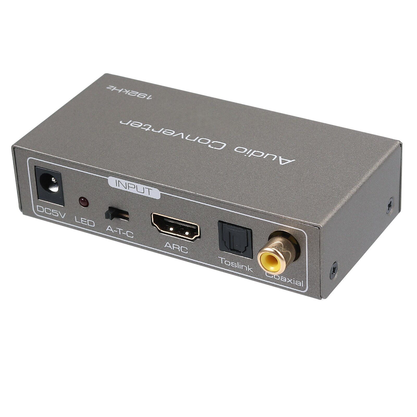 PROZOR – convertisseur Audio DAC 192kHz avec Toslink, ARC Coaxial vers stéréo Coaxial optique R/ L, adaptateur d&#39;extraction Audio 3.5mm pour TV
