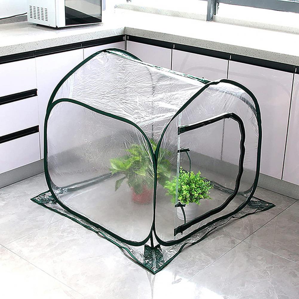 Innovative Plant House Mini PVC Rain-proof Portable Plant Potted Tent Potted Tent Greenhouse Cover