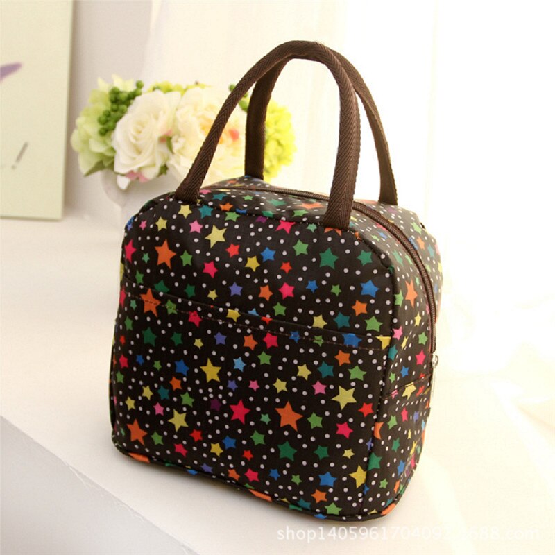 Nylon waterdichte lunchtas, draagbare picknicktas, verschillende stijlen