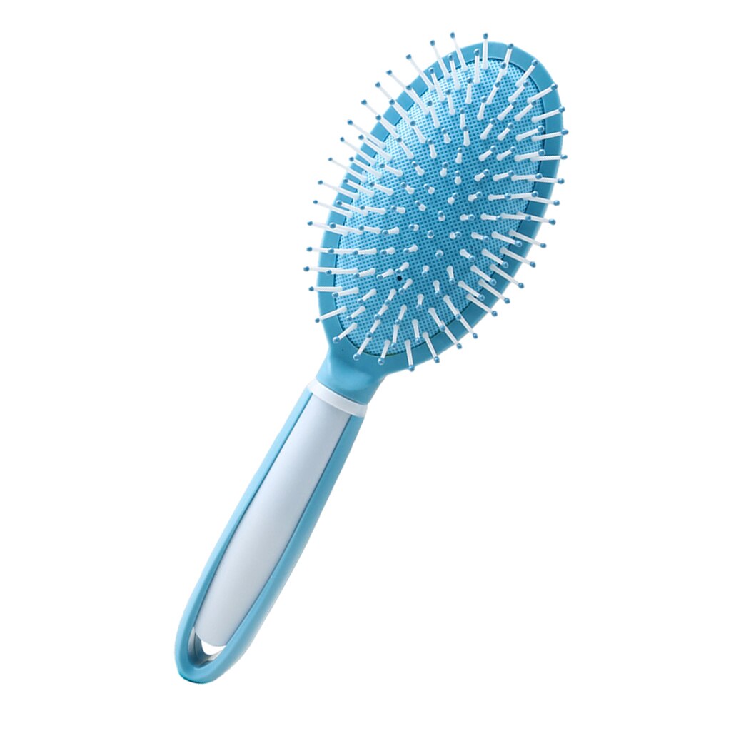 Cepillo de pelo para masaje de cuero cabelludo, antiestático, ligero, cojín de aire, cepillo de paleta para desenredar