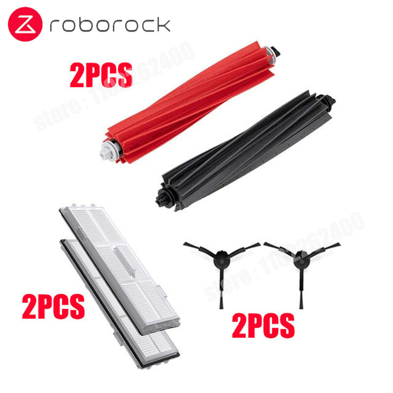 För roborock  s8 s8 pro ultra  s8+  reservdelar duoroller huvudsakliga sidoborstar moppdukar hepa-filter dammpåsar tillbehör: Lavendel-