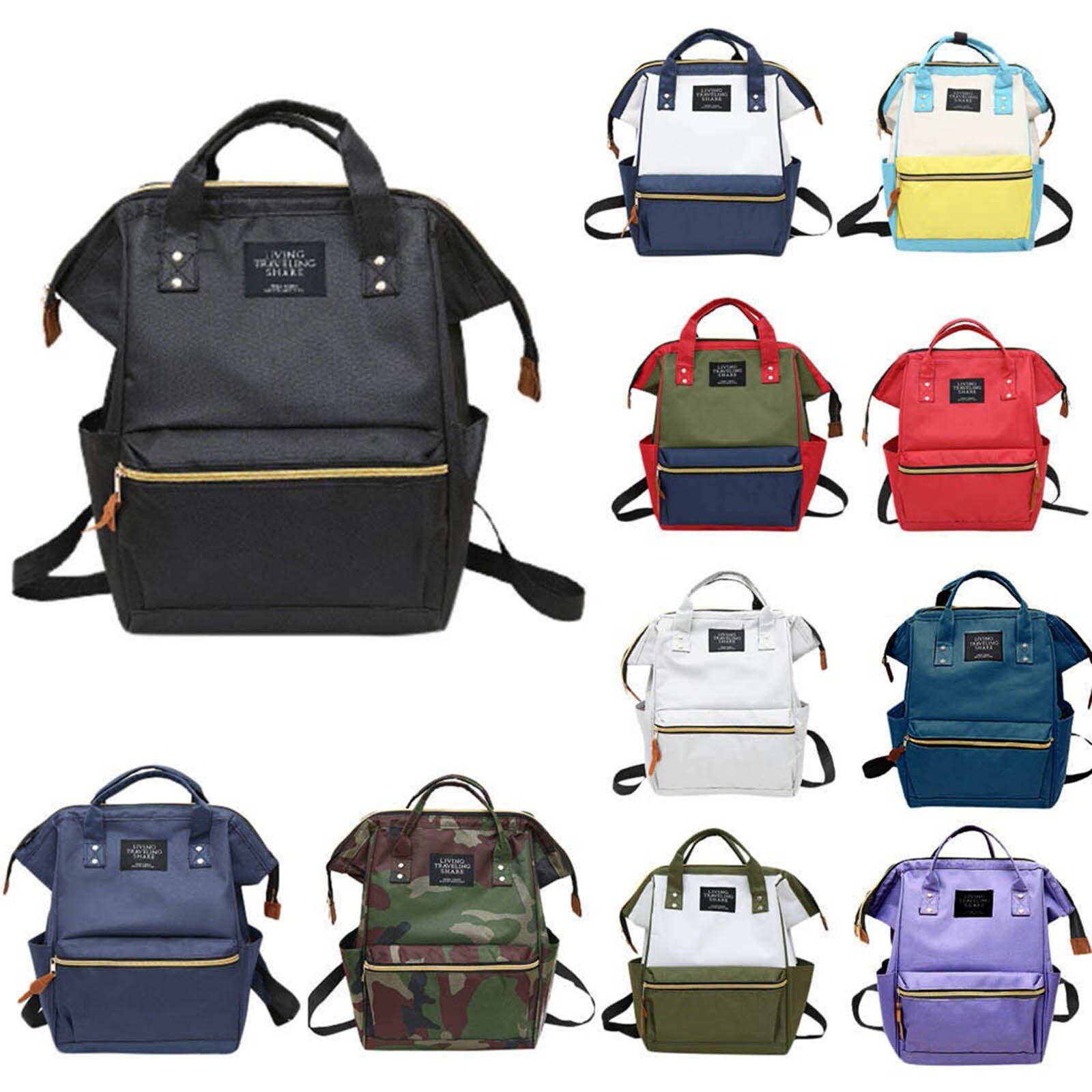Women Backpack School Bags For Teenage Girls Backpack Student Bag Outdoor Travel Bag Casual Shoulder Bag