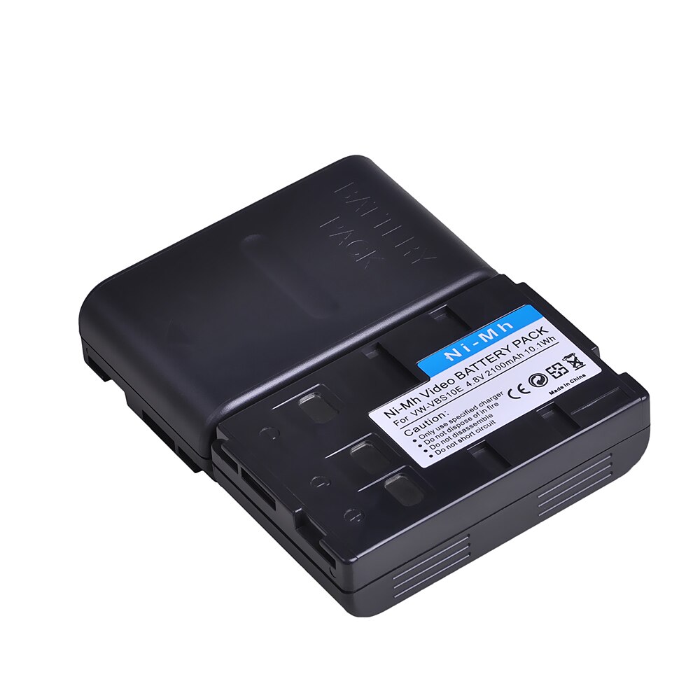 2100mAh VW-VBS10E VW-VBS10 Ni-Mh Video Battery for Panasonic NV-X100, NV-VX9, NV-VX7A VW VBS10E VBS10 HHR-V211 VSB0200 P-V211