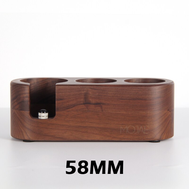 Anello Dosatore Per Caffè 58mm In Lega Alluminio Nero: Pressa Per Distribuzione Uniforme