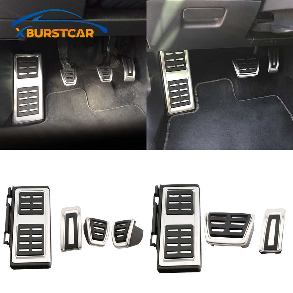Xburstcar til vw cross coupe arteon jetta  mk7 touran lhd at mt bilpedaler auto pedal pad cover