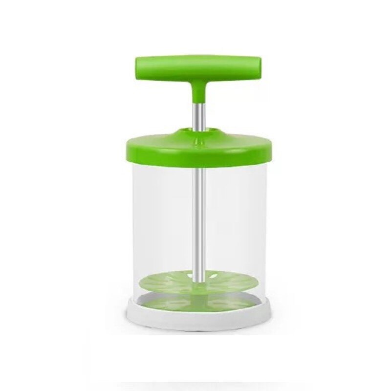 Espumador de leche Manual horneado en casa, Espumador de café y leche de plástico, batidor de huevo, espuma blanca, verde, rojo, estilo clásico, de: green