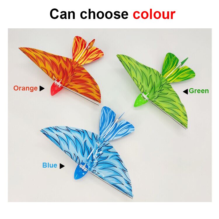 3 Colors 2.4GHz Remote Control Bird Remote Control Airplane Remote Control Electronic Bird Mini Remote Control Toy