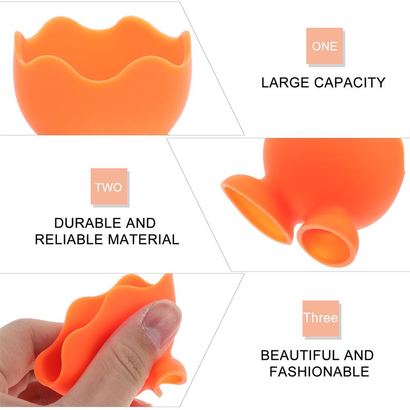 5Pcs Draagbare Eenvoudige Bladerdeeg Rack Bladerdeeg Opbergdoos Poederdons Houder Poederdons Rack