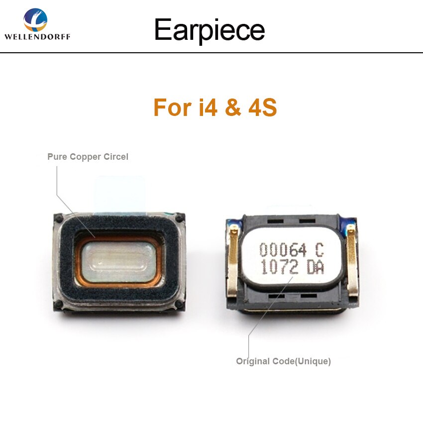 Originele Oortelefoon Flex Kabel Speaker Voor Iphone 4 4S 5 5C 5S Se 6 6S 7 8 plus X Xs Xs Max Xr Oor Sound Receiver 100% Test Ok