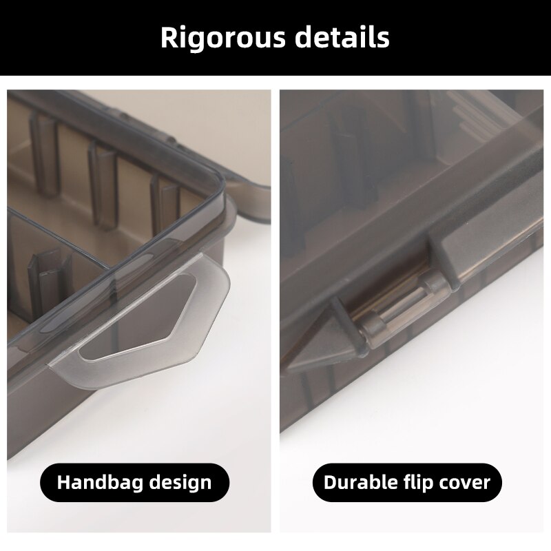 Electronic Parts Plastic Tool Box Wall Hanging Screw Classification Component Organizer Hardware Tool Storage Box Jewelry Case