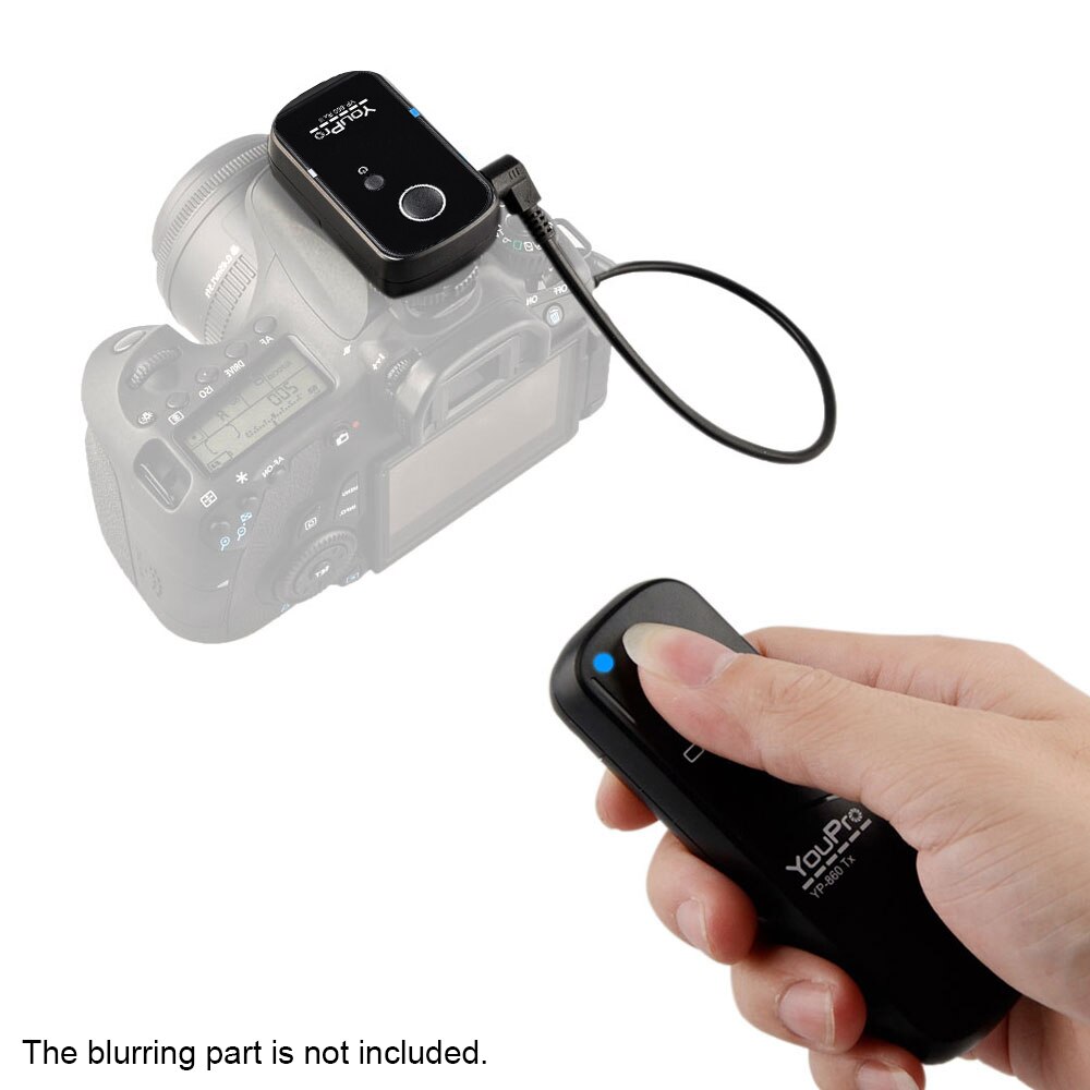 YouPro YP-860 S2 2.4G Wireless Remote Control Transmitter Receiver Shutter Release for Sony A58 A7R A7 A7II ect DSLR Cameras