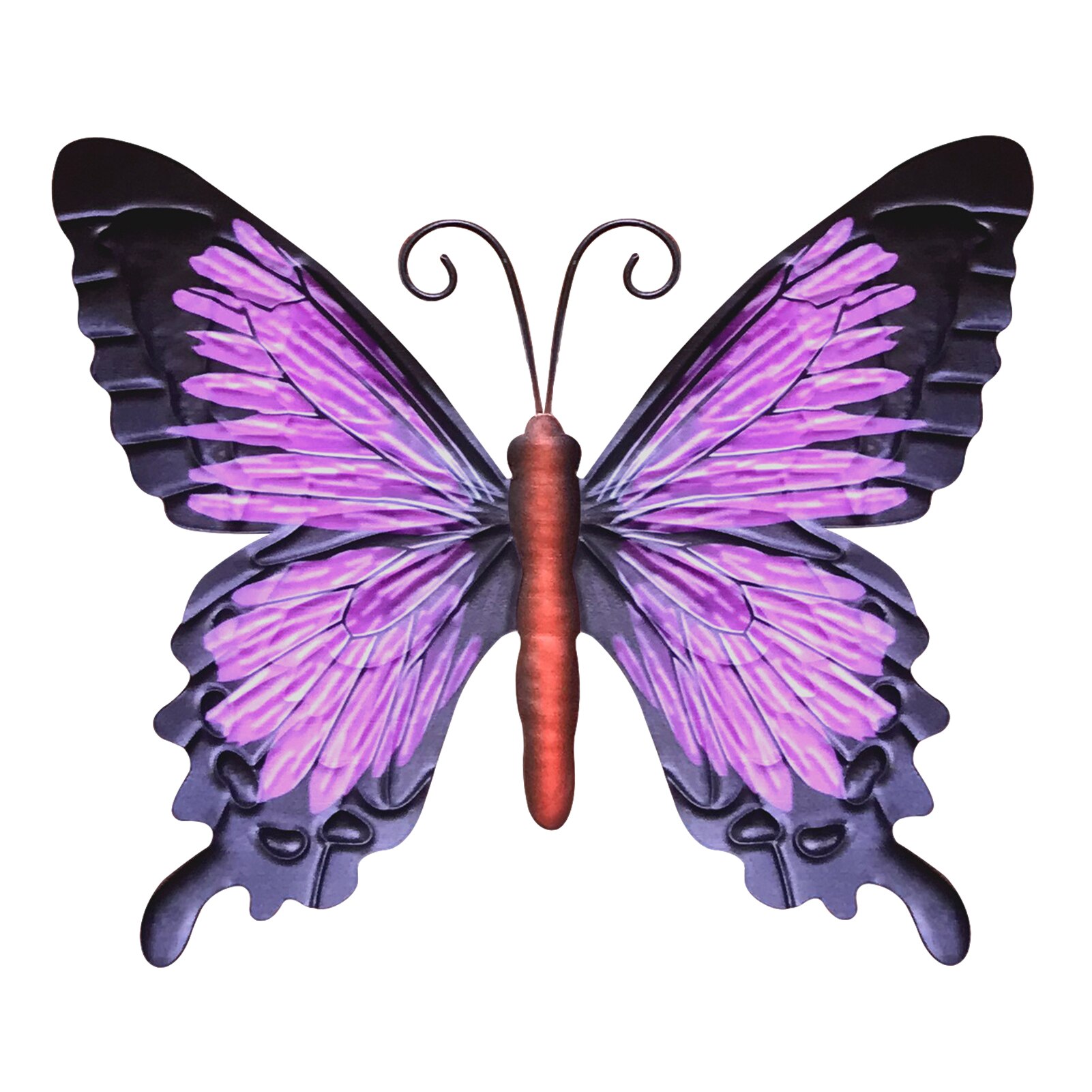 3PCS 3D Butterfly Decor Butterfly Wall Art Ornaments Wall Stickers Wall Art Metal Unique Home Living Room Decoration