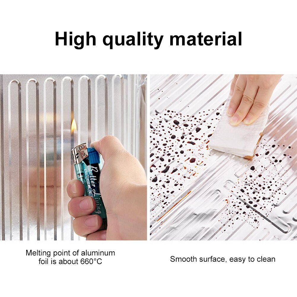 Tablero protector de aluminio magnético para salpicaduras de aceite, herramienta de cocina, placa de aislamiento, aislamiento de aluminio