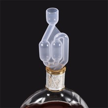 Exhaust One-way Home Brew Wine Fermentation Airlock Air Lock Check Valve Water Sealed Valves Plastic Air Lock 17cm